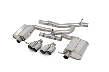Scorpion Non-Res Cat-Back Exhaust (Daytona Quad) for VW Golf R Estate Mk7.5 (18-20)