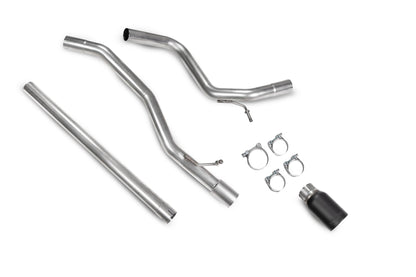 Scorpion Non-Res Cat-Back Exhaust (Black Daytona) for VW UP GTI / TSI (18-24)