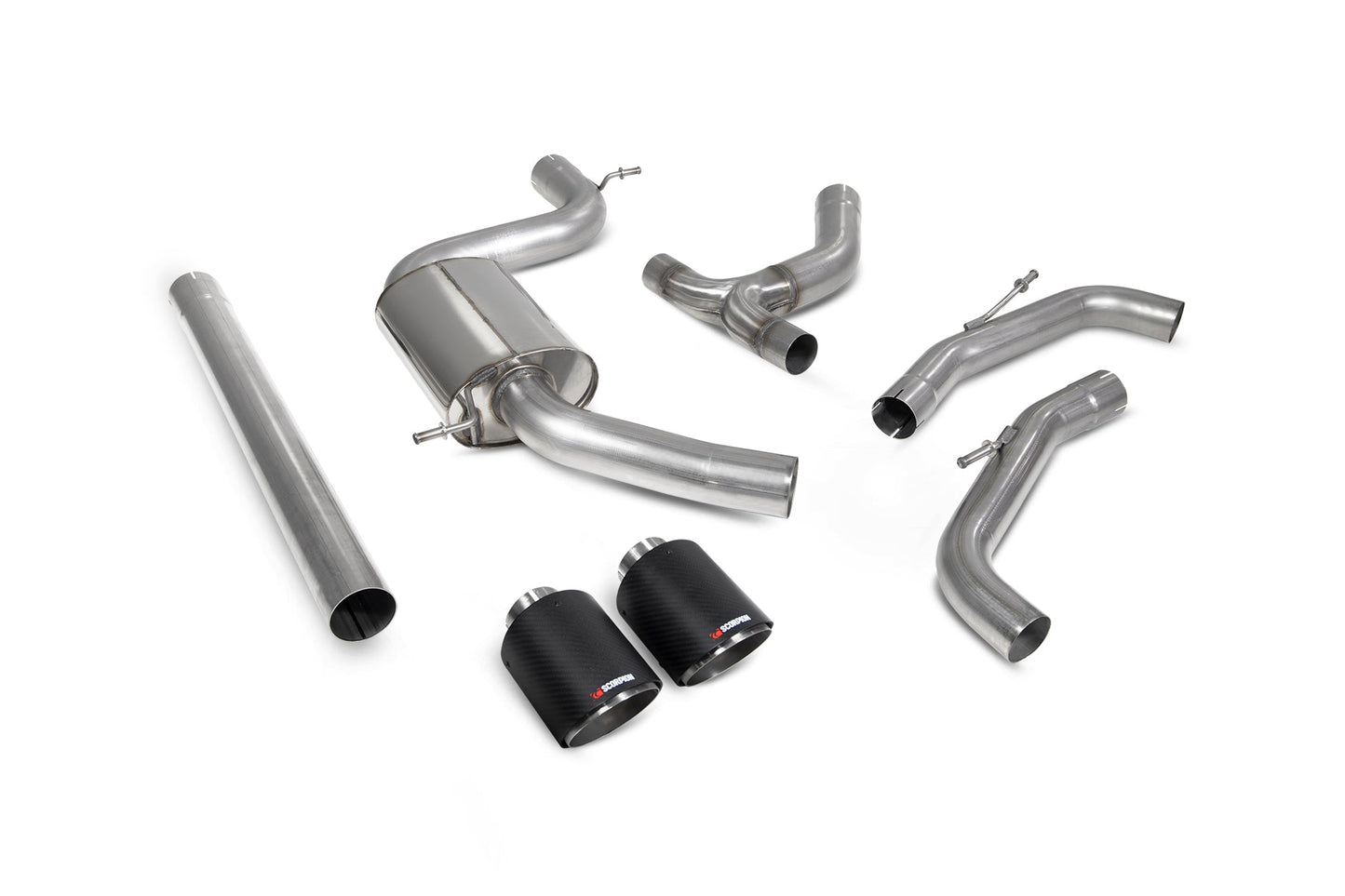 Scorpion Non-Res GPF-Back Exhaust (Daytona) for VW Golf Mk8 Mk8.5 GTI (20-25)