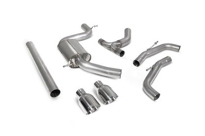 Scorpion Non-Res GPF-Back Exhaust (Indy) for VW Golf Mk8 Mk8.5 GTI (20-25)