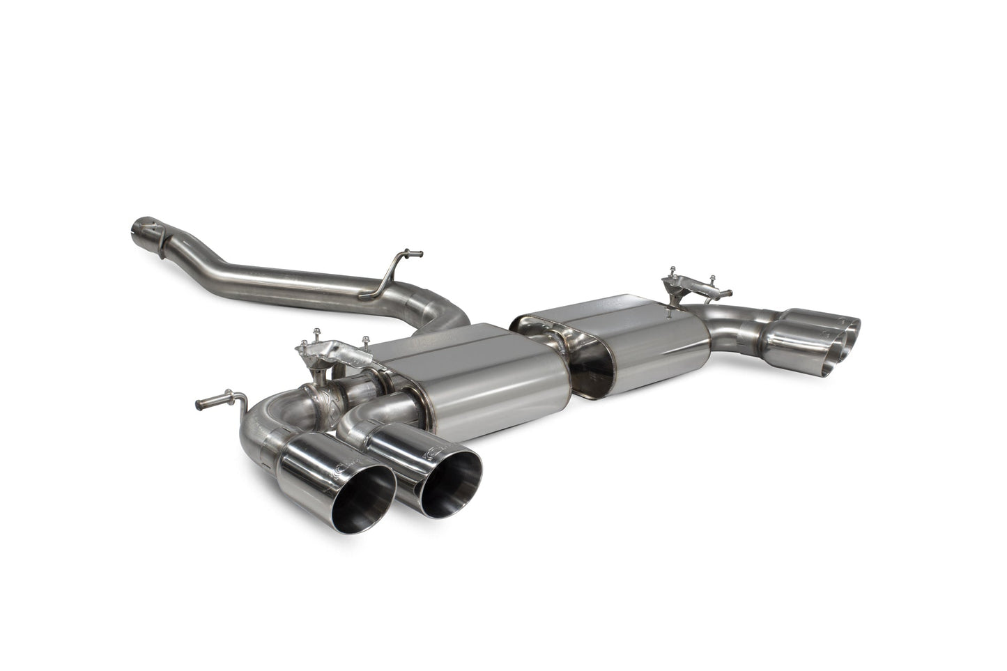 Scorpion Non-Res Cat/GPF-Back Valved Exhaust (Daytona) for VW Golf R Mk8 (21-25)