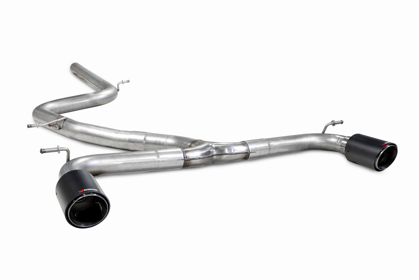 Scorpion Cat-Back Exhaust GTI Style (Ascari Twin) for VW Golf Mk7 GTD (13-17)