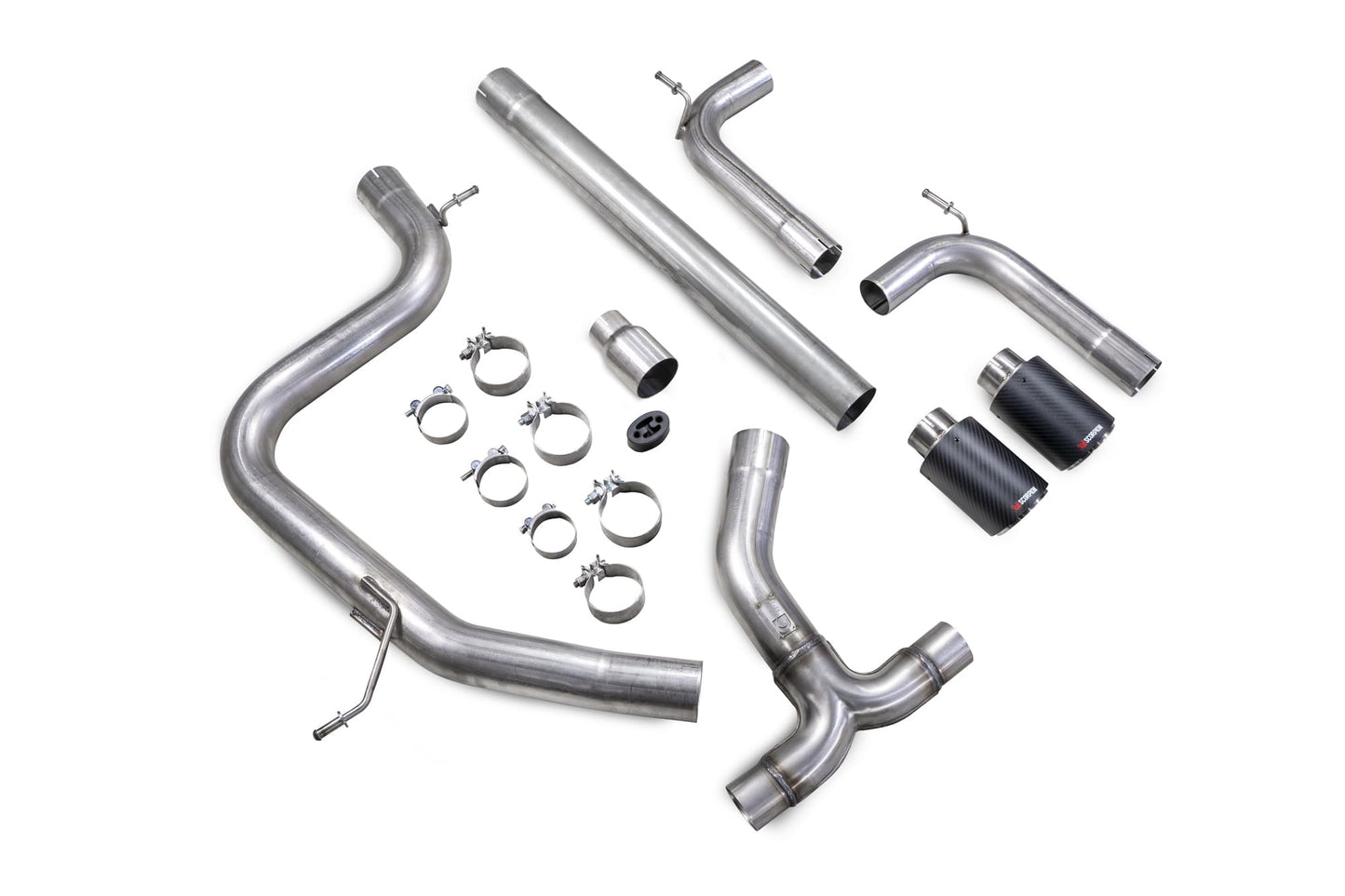 Scorpion Cat-Back Exhaust GTI Style (Ascari Twin) for VW Golf Mk7 GTD (13-17)