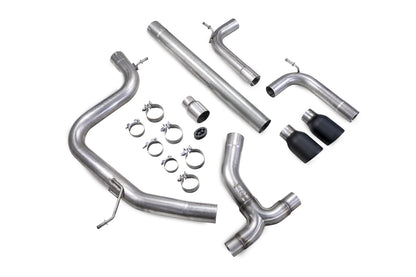 Scorpion Cat-Back Exhaust GTI Style (Black Daytona Twin) for VW Golf Mk7 GTD (13-17)