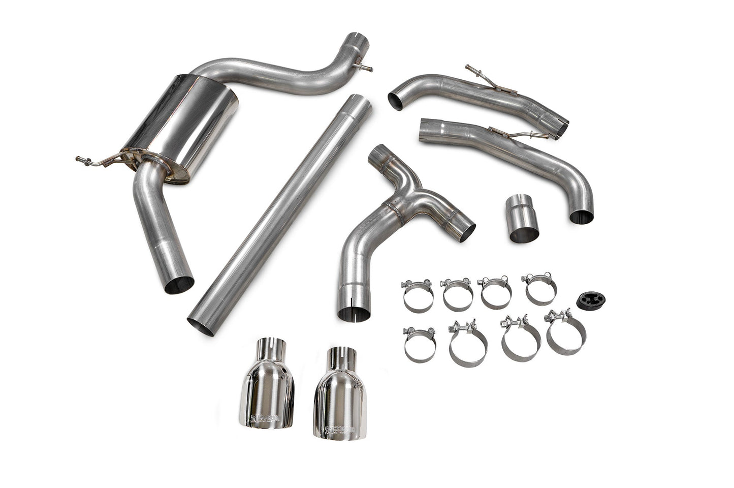 Scorpion Non-Res GPF-Back Exhaust (Daytona) for VW Golf Mk8 Mk8.5 GTI Clubsport (20-25)