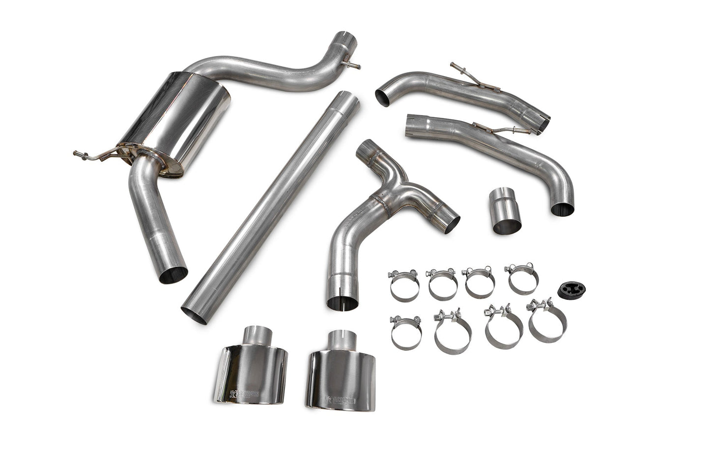 Scorpion Non-Res GPF-Back Exhaust (EVO) for VW Golf Mk8 Mk8.5 GTI Clubsport (20-25)