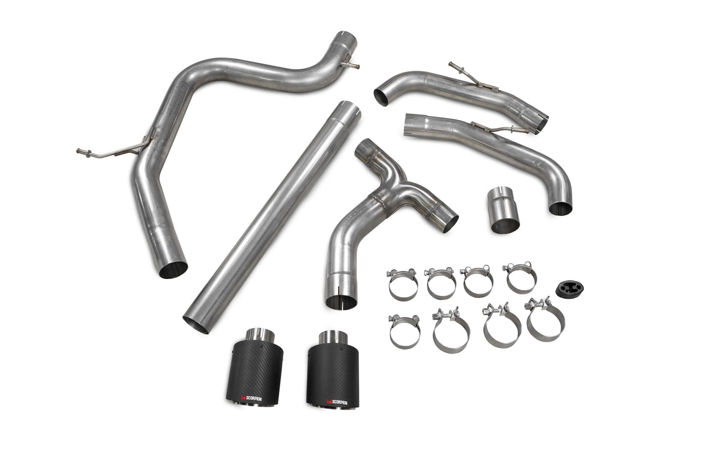 Scorpion Non-Res Predator GPF-Back Exhaust (Ascari) for VW Golf Mk8 Mk8.5 GTI Clubsport (20-25)
