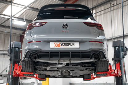Scorpion Resonated GPF-Back Exhaust (Daytona) for VW Golf Mk8 Mk8.5 GTI Clubsport (20-25)