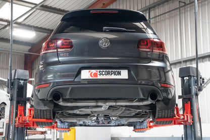 Scorpion Resonated Cat-Back Exhaust (Ascari) for VW Golf Mk6 GTI & Edition 35 (09-13)