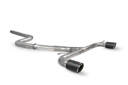 Scorpion Non-Res Predator Cat-Back Exhaust (Ascari) for VW Scirocco R (09-17)