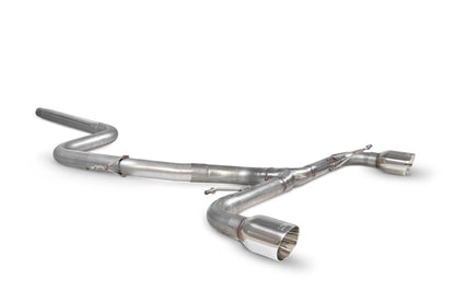 Scorpion Non-Res Predator Cat-Back Exhaust (Daytona) for VW Scirocco R (09-17)