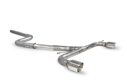 Scorpion Non-Res Predator Cat-Back Exhaust (Daytona) for VW Scirocco R (09-17)