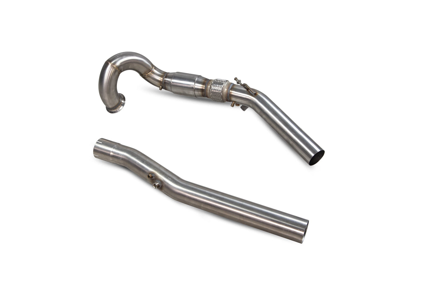 Scorpion Exhaust Downpipe w/Sports Cat (GPF Removed) for VW Golf R Mk7.5 (19-25)