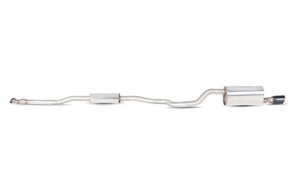 Scorpion Resonated Cat-Back Exhaust (Black Daytona) for Vauxhall Corsa D 1.4 T Black Edition (12-15)