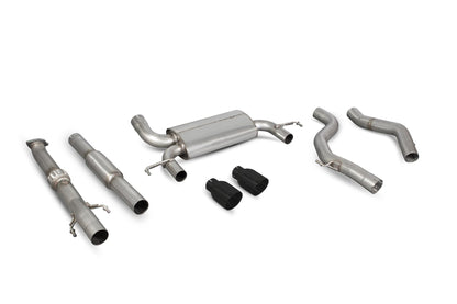Scorpion Resonated Cat-Back Exhaust (Daytona Twin) for Vauxhall Corsa E VXR (15-18)