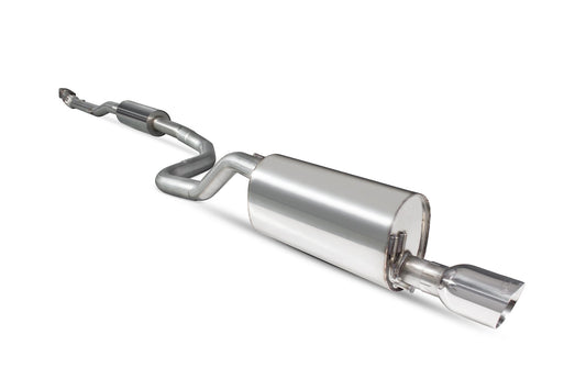 Scorpion Resonated Cat-Back Exhaust (Daytona) for Vauxhall Corsa E 1.4 Turbo (14-19)