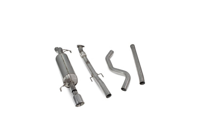 Scorpion Rear Exhaust Silencer (Black Daytona) for Vauxhall Corsa E 1.4 Turbo (14-19)