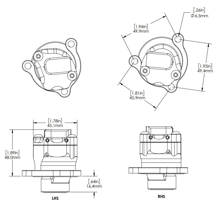 Turbosmart BOV Kompact EM Dual Port VR29 - Mercedes W177 4.0