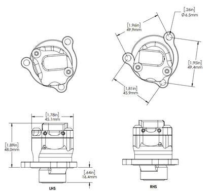 Turbosmart BOV Kompact EM Dual Port VR29 - Mercedes W177 4.0