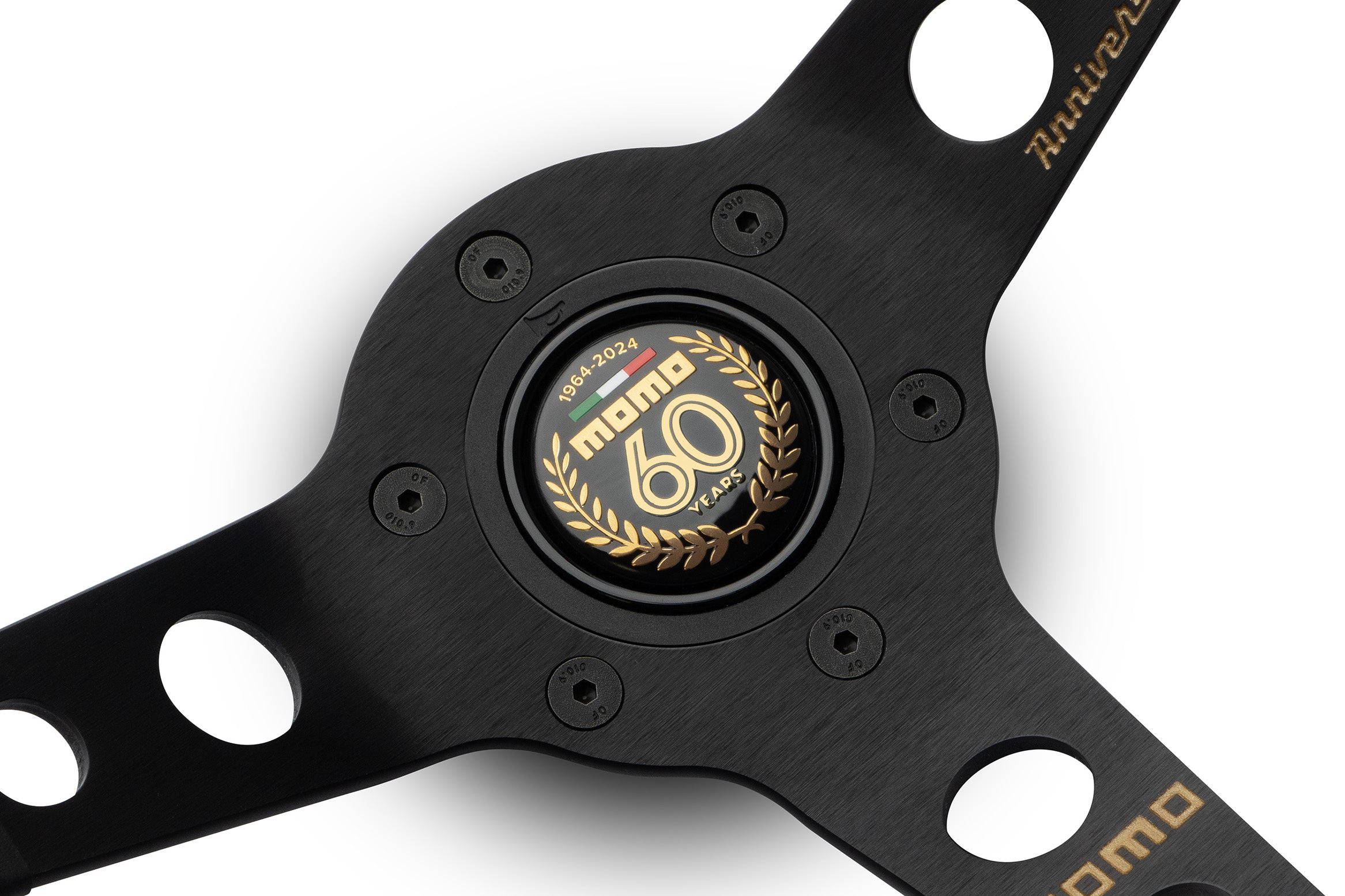 MOMO Mod.07 Steering Wheel - 60th Anniversary Ltd Edition Black
