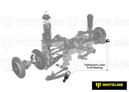 Whiteline Front Strut Brace for Subaru Liberty BH Wagon (98-03)