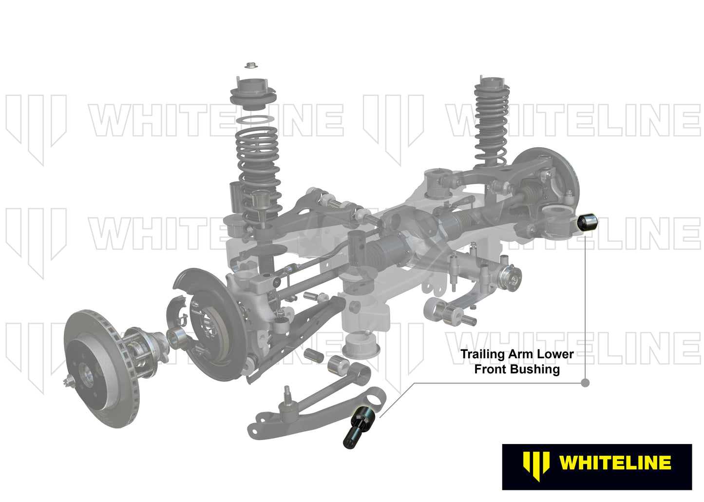 Whiteline Front Strut Brace for Subaru Liberty BL/BP (03-09)