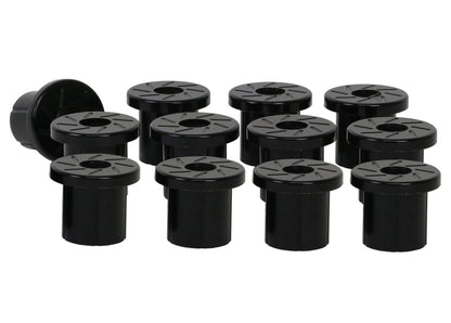 Whiteline Front Spring Front/Rear Eye and Shackle Bushes for Toyota Land Cruiser 70 Series (85-00)