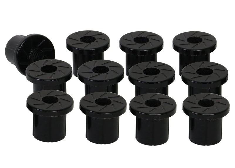 Whiteline Front Spring Front/Rear Eye and Shackle Bushes for Toyota Land Cruiser 70 Series (85-00)