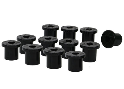 Whiteline Front Spring Front/Rear Eye and Shackle Bushes for Toyota Land Cruiser 70 Series (85-00)