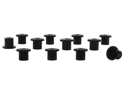 Whiteline Front Spring Front/Rear Eye and Shackle Bushes for Jeep CJ5-CJ8 (72-87)