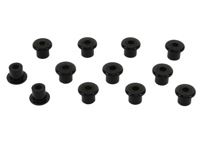 Whiteline Front Spring Front/Rear Eye and Shackle Bushes for Jeep CJ5-CJ8 (72-87)