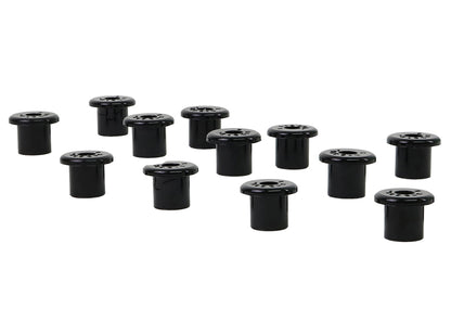 Whiteline Front Spring Front/Rear Eye and Shackle Bushes for Jeep CJ5-CJ8 (72-87)
