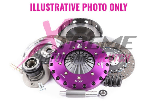 Xtreme Performance - 230mm Organic Twin Plate Clutch Kit Incl Flywheel & CSC 1200Nm - Volvo C70 2.3 T-5 (02-97)