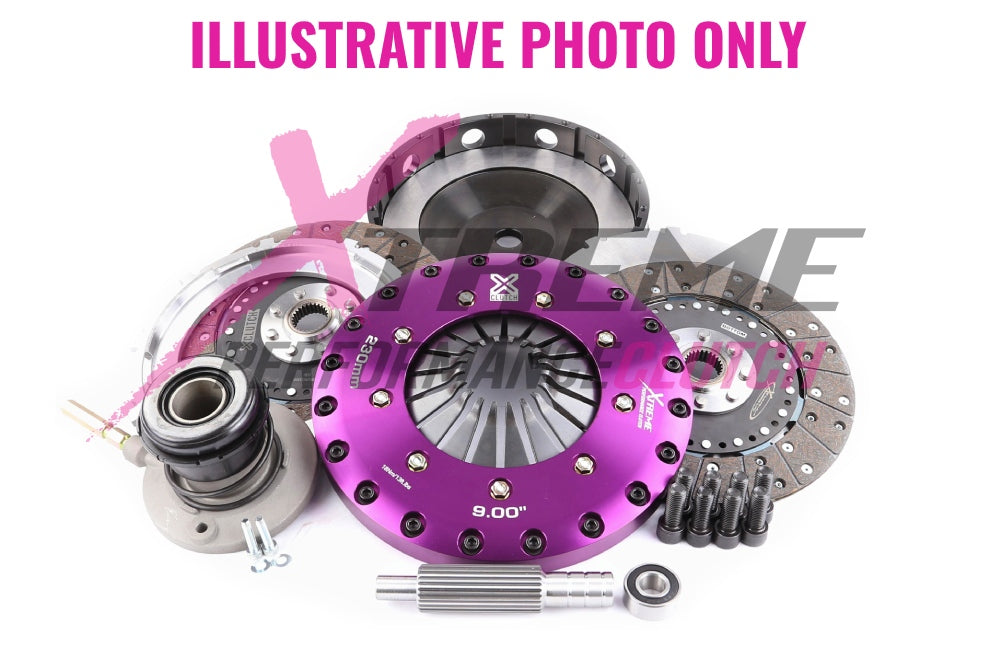 Xtreme Performance - 230mm Organic Twin Plate Clutch Kit Incl Flywheel & CSC 1200Nm - Volvo S60 2.4 T (00-10)