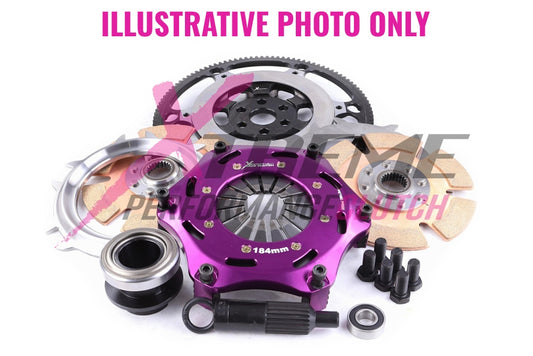 Xtreme Performance - 184mm Rigid Ceramic Twin Plate Clutch Kit Incl Flywheel 1220Nm - Nissan Almera Tino 2 (00-03)
