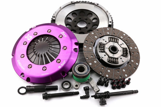 Clutch Kit - Xtreme Performance Heavy Duty Organic Incl Flywheel & CSC 600Nm 1280kg Conversion kit Dual-mass to solid flywheel - Renault Megane Gen. III (08-16)