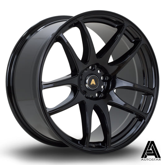 Autostar A510 Alloy Wheels - 19x9.5 | 5x114 | ET35 | Black