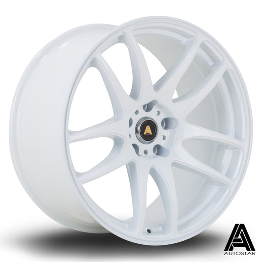 Autostar A510 Alloy Wheels - 19x9.5 | 5x114 | ET22 | White