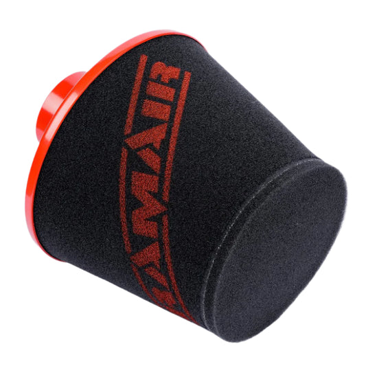 Ramair Large Foam Filter Aluminium Base 100mm Red