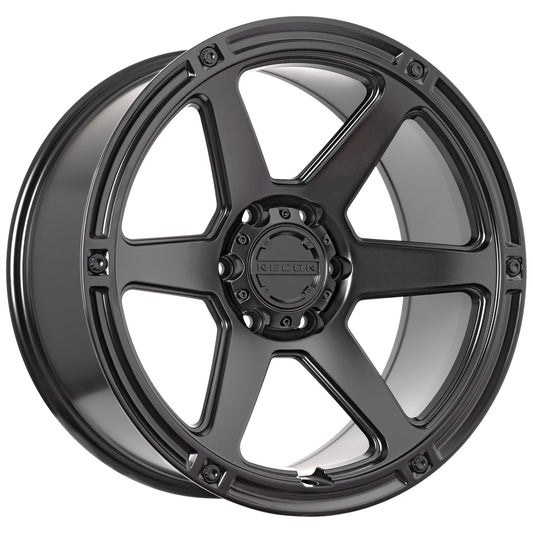 RECON OFFROAD Armour Alloy Wheels - 20x9 | 6x114 | ET10 | SBlack