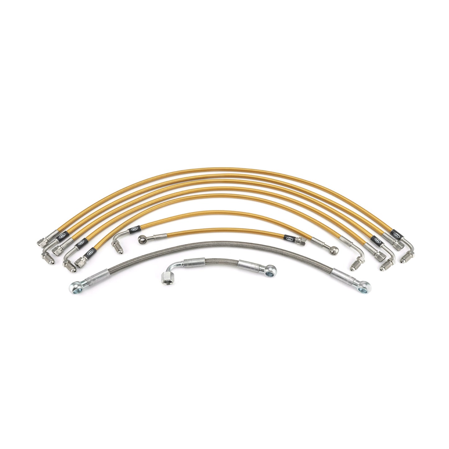 HEL Braided Fuel Injector Lines for Audi 80 B4 2.3 E 10V NG (91-96)