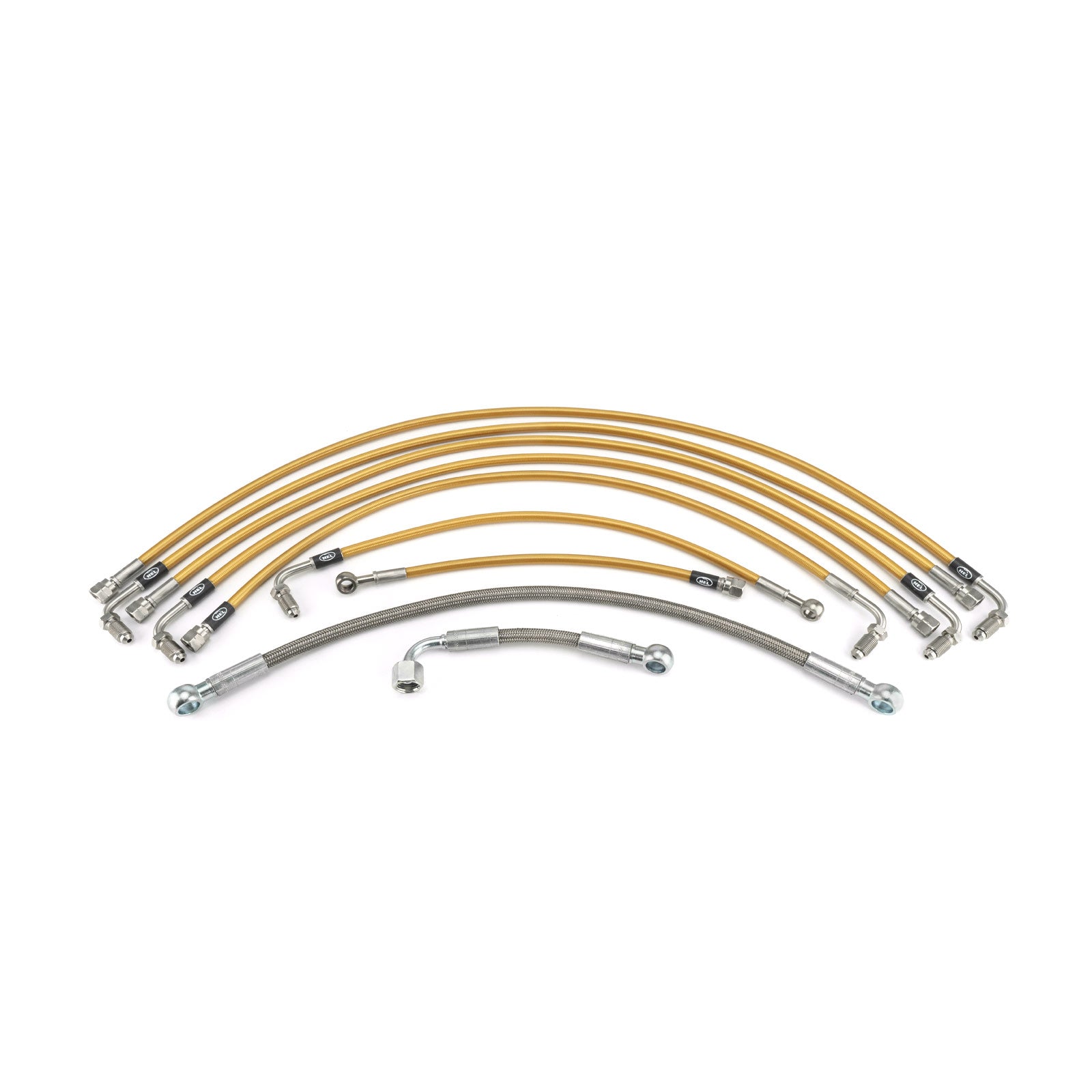 HEL Braided Fuel Injector Lines for Audi 80 B4 2.3 E 10V NG (91-96)