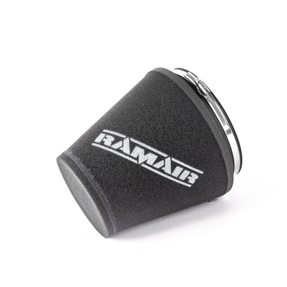Ramair 80mm OD Neck Large Cone Air Filter with Velocity Stack