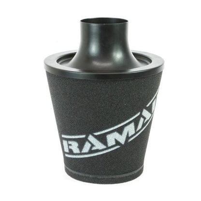 Ramair Medium Foam Filter Aluminium Base 70mm Black