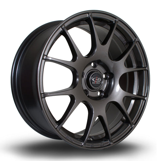 Rota Blitz Alloy Wheels - 17x7.5 | 4x100 | ET35 | 73mm CB | Gunmetal