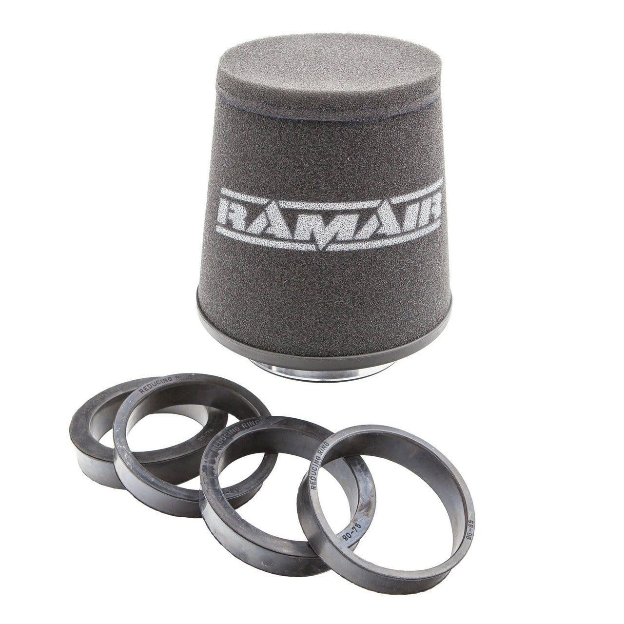 Ramair 70mm - 90mm ID Neck Polymer Base Neck Cone Air Filter Universal