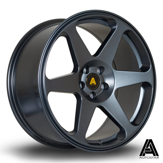 Autostar Chaser Alloy Wheels - 18x8.5 | 5x100 | ET35 | FGunmetal