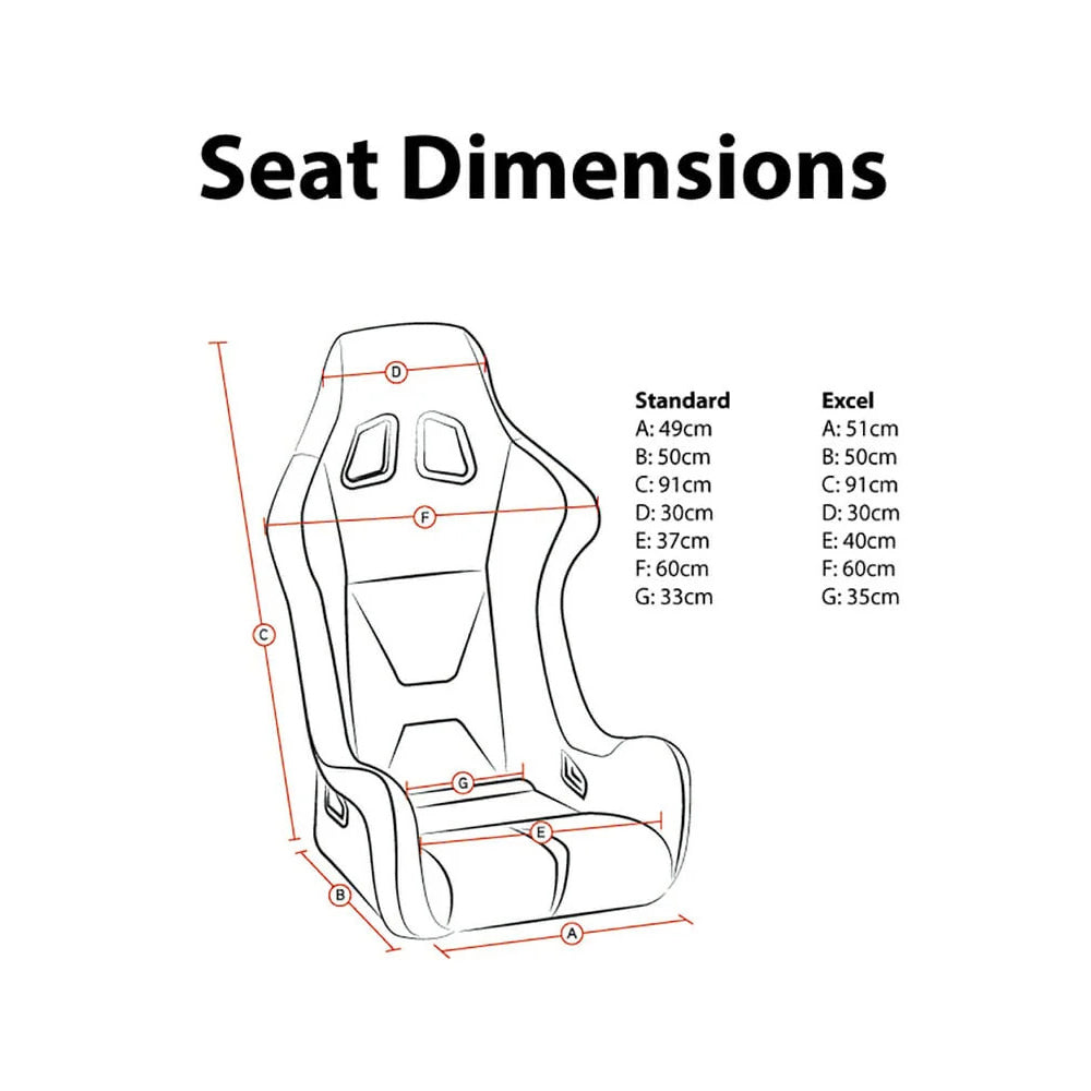 Corbeau Pro-Series Racing Seat