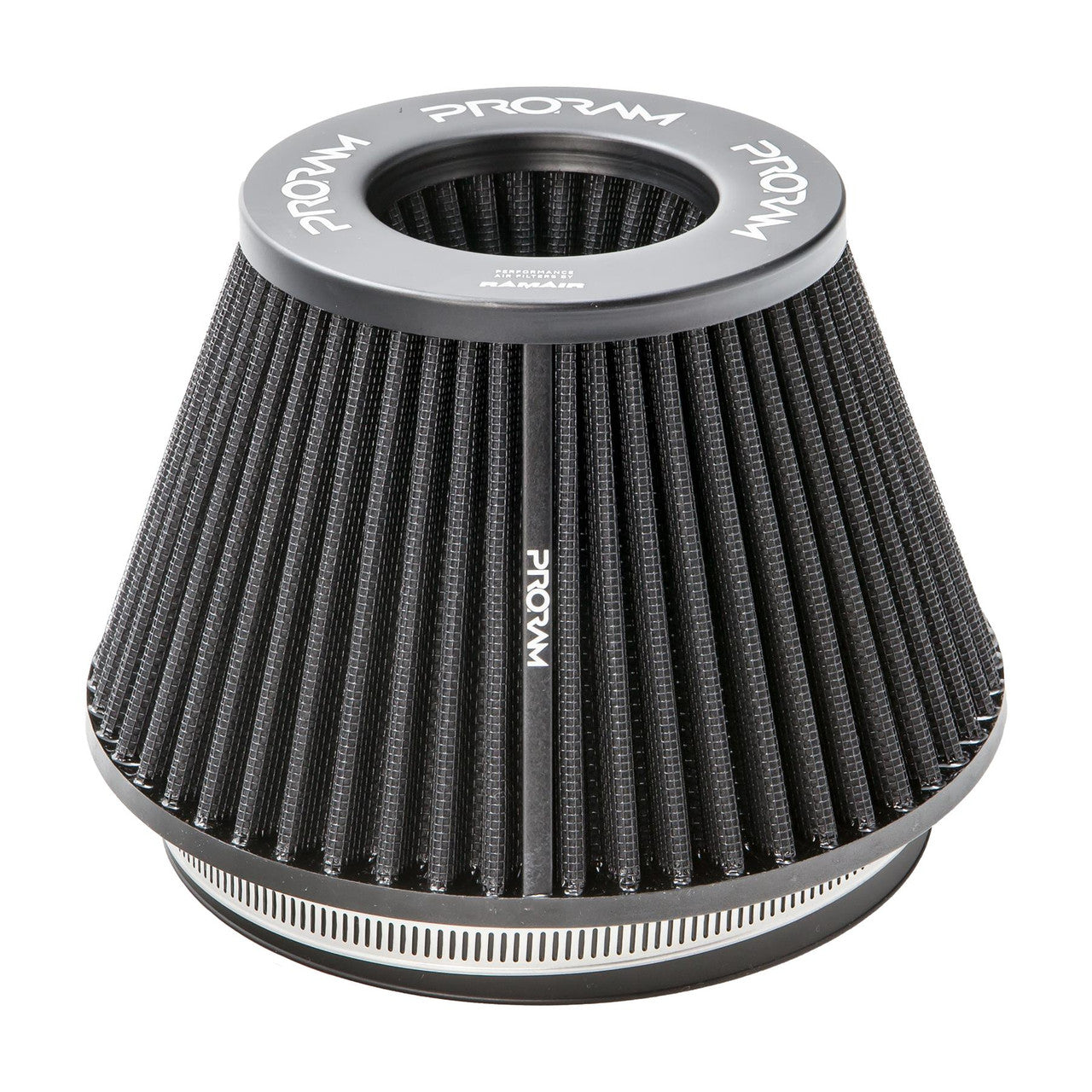 Ramair PRORAM 80mm OD Neck Medium Cone Air Filter with Velocity Stack
