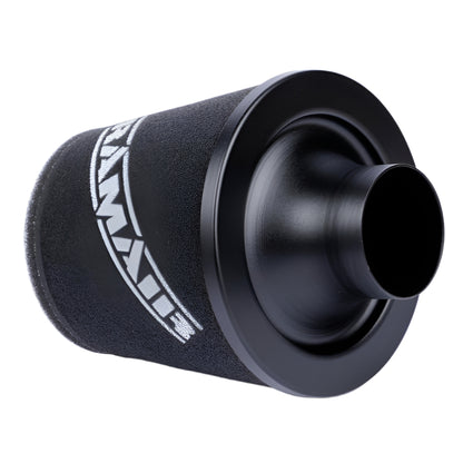 Ramair Small Foam Filter Aluminium Base 60mm Black